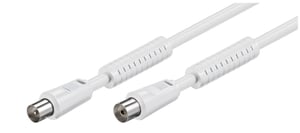 HL HL0507250 kabel koncentryczny 5 m Biały