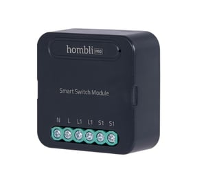 Hombli HBMS-0100 elektrisk strömbrytare Smart strömbrytare Svart