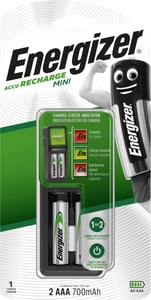 Energizer Mini Charger batteriladdare Växelström