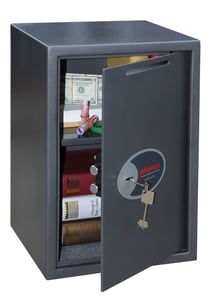 Phoenix Safe Co. VELA DEPOSIT 51 l Graphitstahl, Metallic