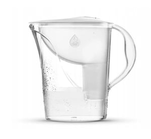 Dafi POZ03152 Water Filter 2.4 L Water Filter Jug, Translucent, White