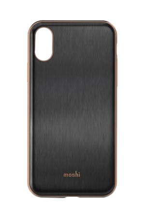 Moshi iGlaze pokrowiec na telefon komórkowy 14,7 cm (5.8") Powłoka ze skóry Czarny