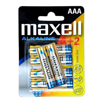 Maxell 790240.04.CN bateria do użytku domowego Jednorazowa bateria AAA Alkaliczny