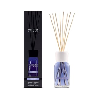 Millefiori Violet & Musk Home Fragrance 250 ml Cedarwood, Heliotrope, Iris, Musk, Orange, Violet Fragrance Diffuser