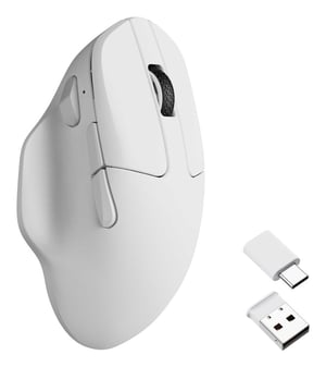 Keychron M7-A24 myszka Dom Oburęczny RF Wireless + Bluetooth + USB Type-C Optyczny 30000 DPI