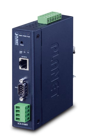 PLANET IP30 Industrial 1-Port seriell portserver