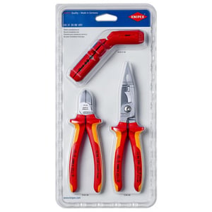 Knipex 00 31 30 BK V01 zestaw kluczy i narzędzi 3 przyb.