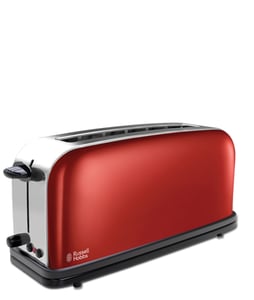 Russell Hobbs Flame Red 2 Tassen. Rot, Edelstahl