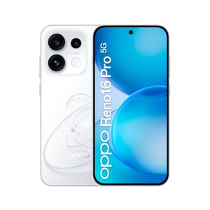 OPPO Reno16 Pro 5G 16,1 cm (6.32") Dual SIM Android 16.0 USB Type-C 12 GB 512 GB 6000 mAh Biały