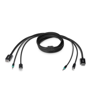 Belkin F1D9019B06T KVM-Kabel, schwarz, 1,8 m