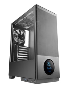 Tacens 2SAGITTA20 Sicherungen & Halterungen für Midi-Tower-Computer, schwarz