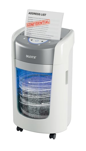 Leitz IQ OptiMax Home Office 225 niszczarka Rozdrabnianie mikro-cięte 58 dB Szary, Biały