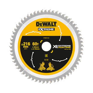 DeWALT DT99570-QZ sågblad för cirkelsåg 21,6 cm, 1 st.