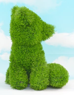 AniPlants 53252 Garden Sculpture Animal Figurine for the Garden Green 1 pc.