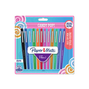 Papermate Flair Candy Pop Mittel Gelstift Mehrfarbig 12 Stück