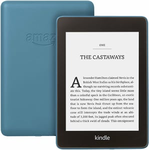 Amazon Kindle Paperwhite e-reader, 8 GB, Wi-Fi, touchscreen, Blue