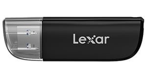 Lexar LRW300U-BNBNG USB 3.2 Gen 1 (3.1 Gen 1) Type-A Card Reader, Black