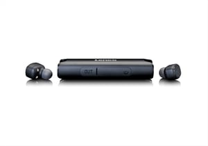 Lenco EPB-440 Kabelloses In-Ear-Headset mit Micro-USB-Anschluss und Bluetooth, schwarz