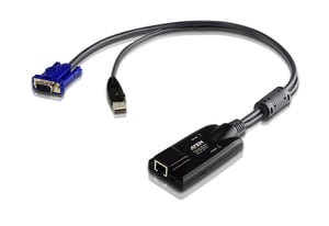 ATEN KA7175-AX kabel KVM Czarny, Niebieski, Metaliczny