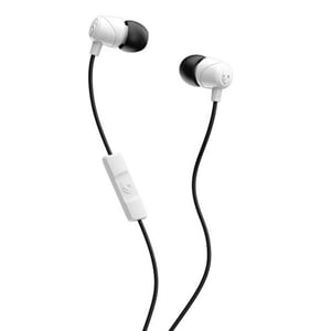 Skullcandy Jib Zestaw słuchawkowy Przewodowa Douszny Połączenia/muzyka Czarny, Biały