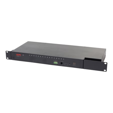 APC KVM0116A przełącznik KVM Możliwości montowania w stelażu Czarny