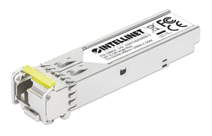 Intellinet 508650 Netzwerk-Relaismodul, Glasfaser 1000 Mbit/s, Mini-GBIC/SFP