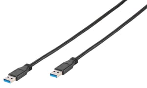 Vivanco CC U8 18 AA USB Cable, USB 3.2 Gen 1 (3.1 Gen 1), 1.8 m, USB A, Black