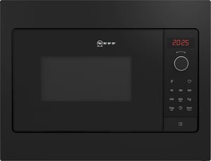 Neff HLAWG25S3 mikrovågsugn Svart Solo-mikrovågsugn Inbyggd 20 l 800 W