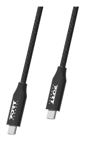 Port Designs 900057 kabel USB USB 3.2 Gen 2x2 2 m USB C 20 Gbit/s 100 W Czarny