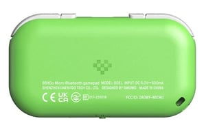 8Bitdo Micro Zielony USB Gamepad Android, Nintendo Switch, PC, iOS