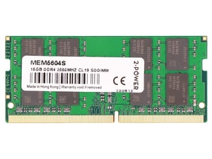 2-Power MEM5604S minnesmodul 16 GB 1 x 16 GB DDR4 260-stifts SO-DIMM