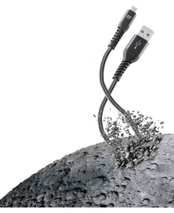 Cellularline TETRACABMUSB1MK 1.2 m USB Cable (USB A to Micro-USB B), Black