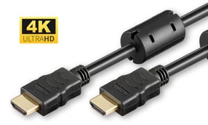 Microconnect HDM19195V1.4FC 5 m HDMI Cable, HDMI Type A (Standard), Black