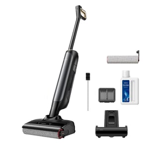 MOVA M10 2-in-1 Upright Vacuum Cleaner, Battery-Powered, Wet and Dry, Bagless, 0.7 L, 300 W, Black, 4 Ah