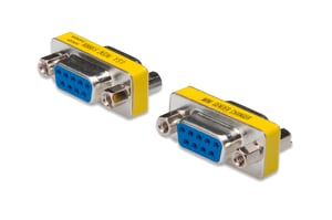 Digitus AK-610506-000-I adapter för D-Sub-kablar, gul
