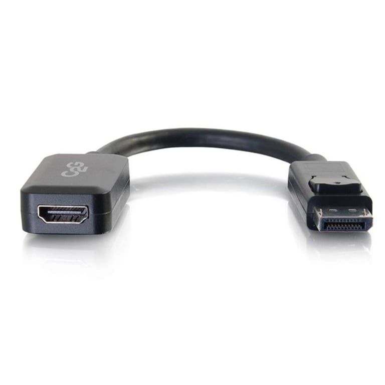 C2G 54322 0,2 m DisplayPort HDMI Czarny
