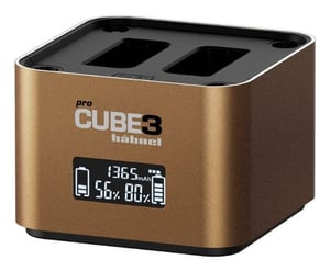 Hahnel ProCube3 batteriladdare Batteri till digitalkamera USB