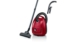 Bosch Serie 4 BGB38RD2 Vacuum Cleaner, 4 L, Cylinder, Dry, 600 W, Dust Bag