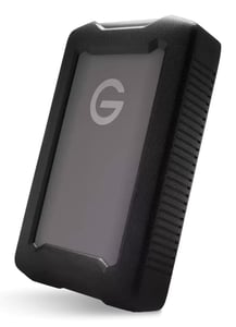 SanDisk G-DRIVE ArmorATD extern hårddisk 6 TB 2,5" USB Type-C 3.2 Gen 1 (3.1 Gen 1) Svart, Grå