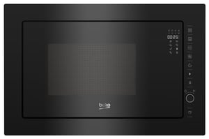 Beko BMCB25433BG Mikrowelle Schwarz Mikrowelle mit Grill Einbaugerät 25 l 900 W