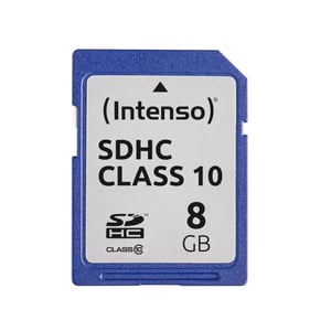 Intenso 3411460 8 GB SDHC-flashminne, klass 10