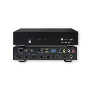 Techly IDATA HDMI-MX14 HDMI/DVI-TV-fördelare