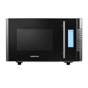 MEDION MD 14482 Czarny, Stal nierdzewna Mikrofalówka grill Blat 20 l 800 W