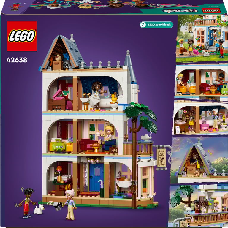 фото Блоковий конструктор LEGO Friends Замковий готель «Ночівля і сніданок» (42638)
