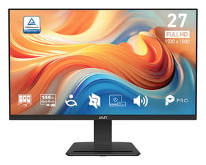 MSI Pro MP273 E14A monitor komputerowy 68,6 cm (27") 1920 x 1080 px Full HD LCD Czarny