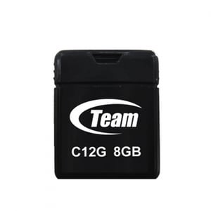 Team Group C12G 8 GB USB Flash Drive, USB Type-A 2.0, White