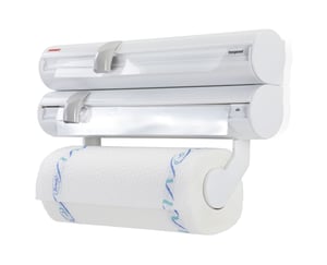 Leifheit Rolly Mobil Wall-Mounted Paper Towel Holder, White