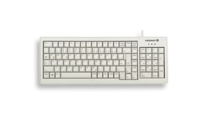 CHERRY XS G84-5200 klawiatura Biuro USB + PS/2 AZERTY Francuski Szary