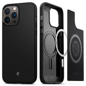 Spigen ACS03226 pokrowiec na telefon komórkowy 17 cm (6.7") Czarny