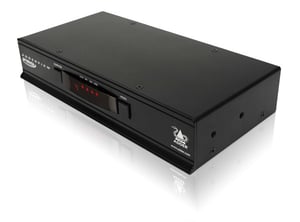 ADDER ADDERView Pro DisplayPort przełącznik KVM Możliwości montowania w stelażu Czarny